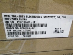 Transdev Electronics VIASAT GLOBAL M40 POWER SUPPLY T100108486-LF SPS6024-KF NEW