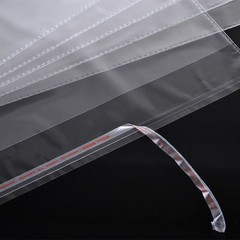 1000x 3.14″ X 5.5″ Clear Cellophane Poly Envelopes Plastic Crystal Bags M3282 QL