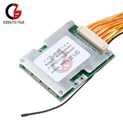 13S 48V 30A 18650 Li-ion Battery Protection Board BMS w/ Equalization for E-bike