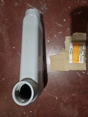 Bridgeport MLB-48, 3″ Hub, Aluminum, LB-Type, IMC/Rigid Conduit Body, 1 pc