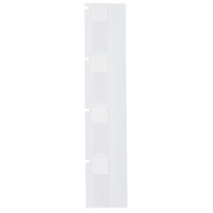 Brady A62-11-427 A6200 Self-Laminating Vinyl Wraps, 1.5 in L x 0.5 in W, Whit…