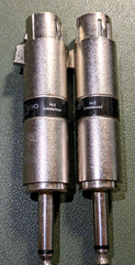 LOT 2 RadioShack 274-016C XLR Female to 1/4″ Plug Lo-Z to Hi-Z Balanced Adapter