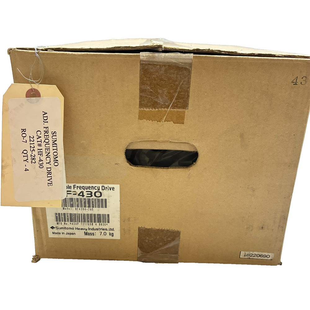 SUMITOMO MACHINERY INC HF4304-7A5 ADJ. FREQUENCY DRIVE