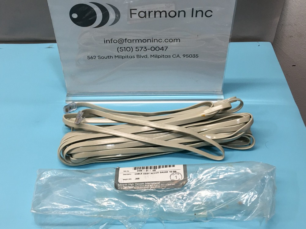 BOC Edwards D400-01-100 Cable Assy Active Gauge 10.0M, 143688