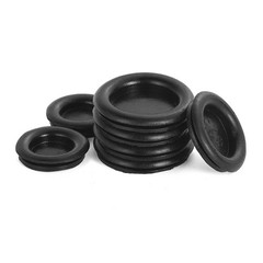 Black 14mm-200mm Rubber Grommet Firewall Hole Plug Electrical Wire Gasket Car Ki