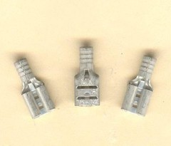50 Non Insulated QD Quick Disconnect Terminal Female #16-14 Wire Gauge AWG .187