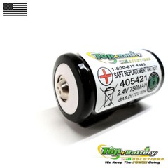 Compatible Battery 2.4V Gas Meter TIF 8800 Combustible Detector Rechargeable