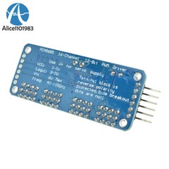 1/2/5PCS PCA9685 16-Channel 12-bit PWM Servo Shield Motor Driver I2C Module