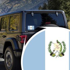 2-Pack Vinyl Flag Decal Sticker, 5×3 Inches Premium Quality