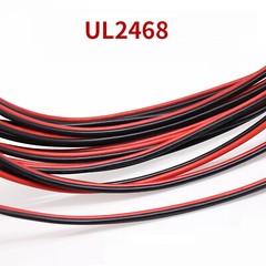 2 Core Red And Black 300V Cable Amp Car Auto Boat Audio Loud Speaker Wire UL2468
