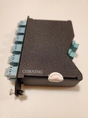 Corning CCH-RM24-05-93s 24 Fiber Opticm MTP Plug And Play Classic Module #1332
