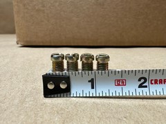 Ilsco 4 Port Post Panel Board Neutral Grounding Bar Kit 4-14 AWG AL9CU NB-17