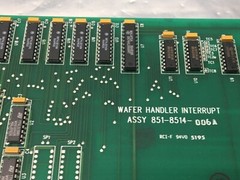 SVG Silicon Valley Group 851-8514-006 Wafer Handler PCB Card, 137257