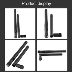 2x Antenna Outdoor Wifi Security Antenna Home Camera System ABS 107mm New