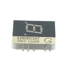 7 Segment Led Display SA03-11HWB Kingbright