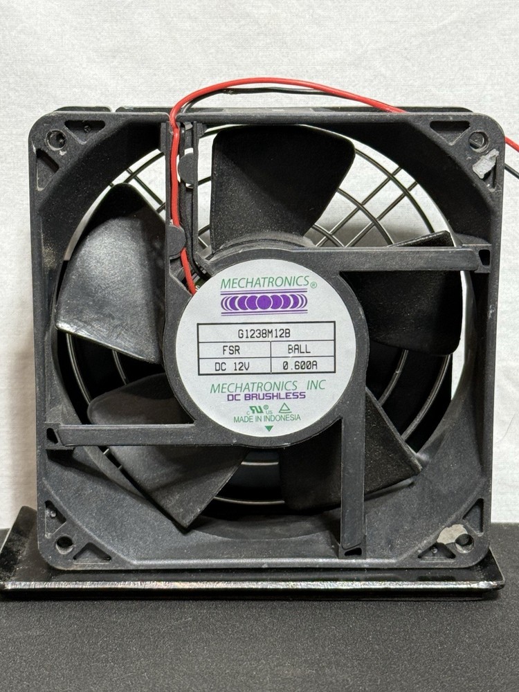 Mechatronics G1238M12B Ball Bearing Fan 12Vdc new, DIY