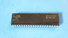 ONE- IC Microcomputer, MBL80C49N, FUJITSU, CMOS Single-Chip 8-BIT