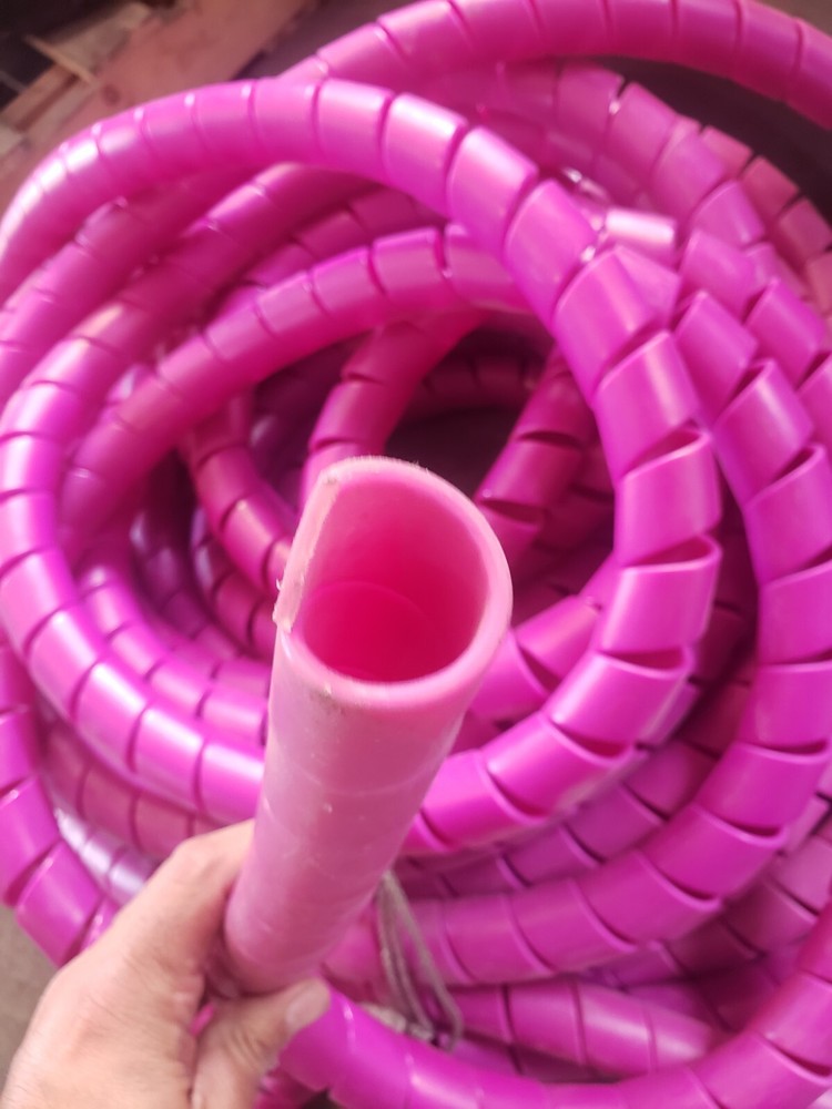 Spiral Cable Wrap  1″ Purple Free Shipping 10′