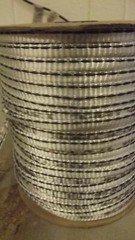 3/8″ x 1000′ 900# tensile polyester detectable pull tape, mule tape, webbing