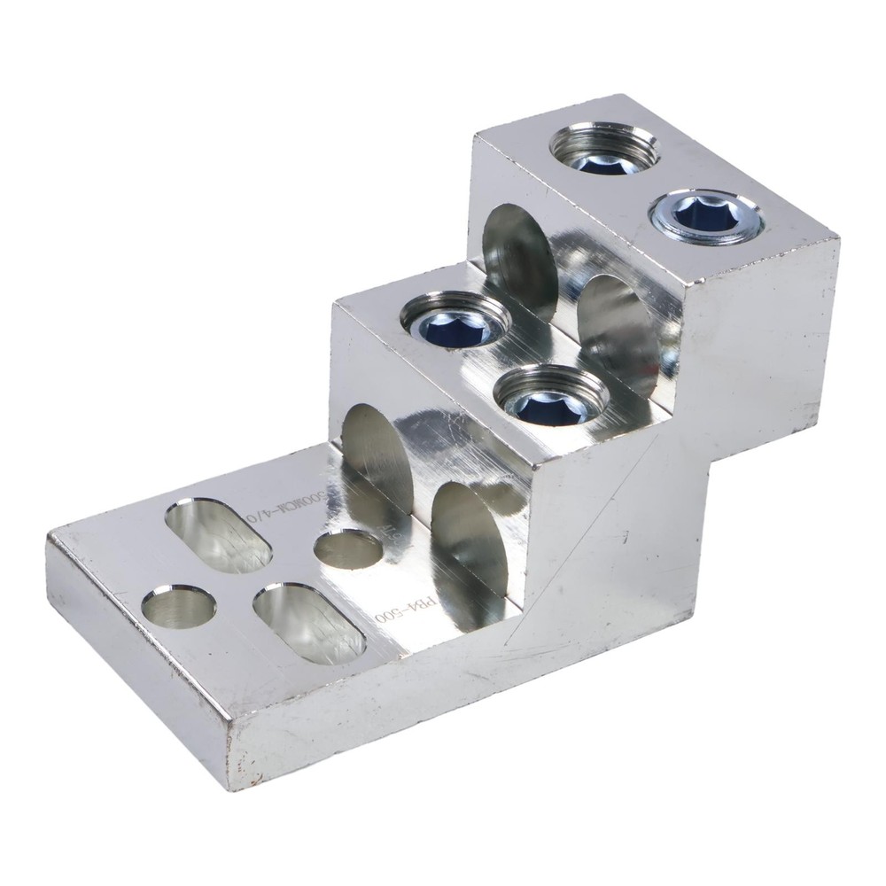 Mechanical Stacked Lug 600T-4 CU9AL 500 Kcmil-4 600 MCM-2 Wire Range 13/32″