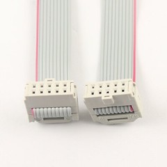 1Pcs 2.54mm Pitch 2x5Pin 10 Pin 10 Wire Extension IDC Flat Ribbon Cable L= 30CM