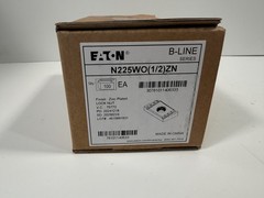 100pk Eaton B-Line N225WOZN Channel Lock Nut 1/2″-13 Steel No Spring Zinc Plated