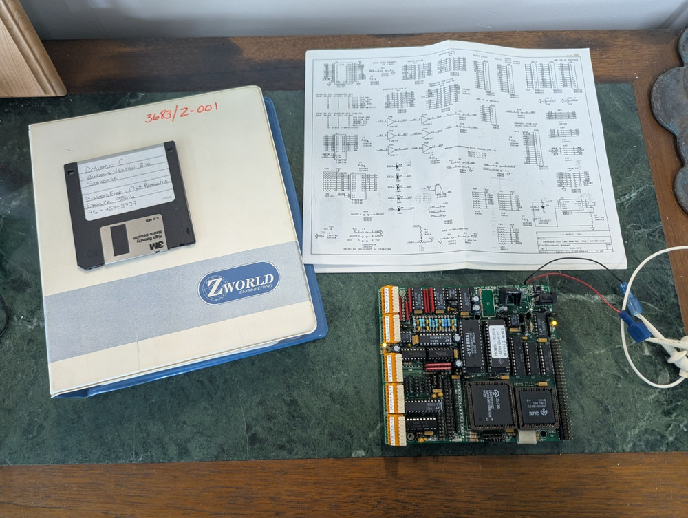 Z-World Engineering Controller. LITTLE GIANT with WAGOS, manual, Dynamic C SW
