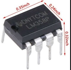 10pc LM358 LM358N LM358P Dual Op ICs Amp DIP-8 Low Power Operation Amplifier