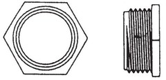 SEPCO 94, 1-1/2″, Malleable Iron, Male/Hex Head Rigid Conduit Chase Nipple , 1pc