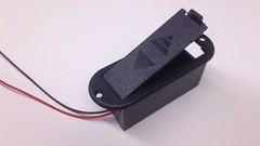 FLUSH Mount 9v battery box CUSTOM Guitar Building Parts – KIT – Bass Lead other