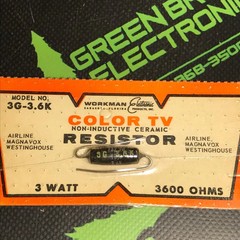3G-3.6K – WORKMAN – 3W 3600 OHM RESISTOR