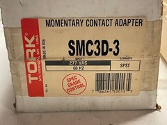 Tork SMC3D-3 Momentary Contact Adapter 277 VAC SPST