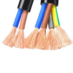0.12-6mm² Flex Wire Copper 2/3/4/5/6/8/10 Cores Electrical Cable PVC Insulation