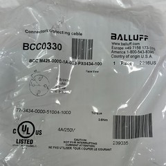 Balluff BCC0330 Single-Ended Cordset BCC M425-0000-1A-003-PX0434-100