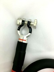 Negative Battery Cable 2/0 AWG 00 Gauge Ga Copper Custom Made Auto-Truck-Marine