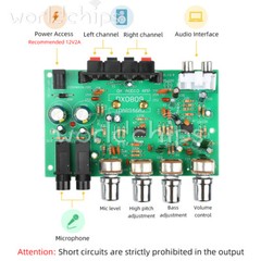 TDA8944/TDA8946 2 Channel Stereo Audio Amplifier Board Speaker Karaoke Amplifier