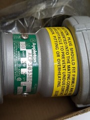 Appleton ACP3033BC Aluminum 30A Powertite Weatherproof Nema 3, 4, 4X Plug