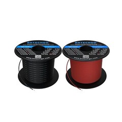 BNTECHGO 22 Gauge Silicone Wire Spool Red and Black Each 1000ft Flexible 22 A…