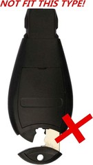 Replacement Key Fob Cover for 2008-2015 Town and Country 2008-2019 Grand Caravan