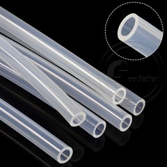 FEP F46 Tube Tubing ID 0.5-22.2 mm OD 1.6-25.4 mm High Heat Resist Transparent