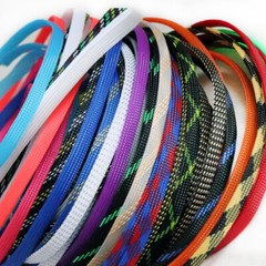 25-80mm PET Expandable Braided Tube Sleeve Sheath Dense Car Audio Cable Wire DIY