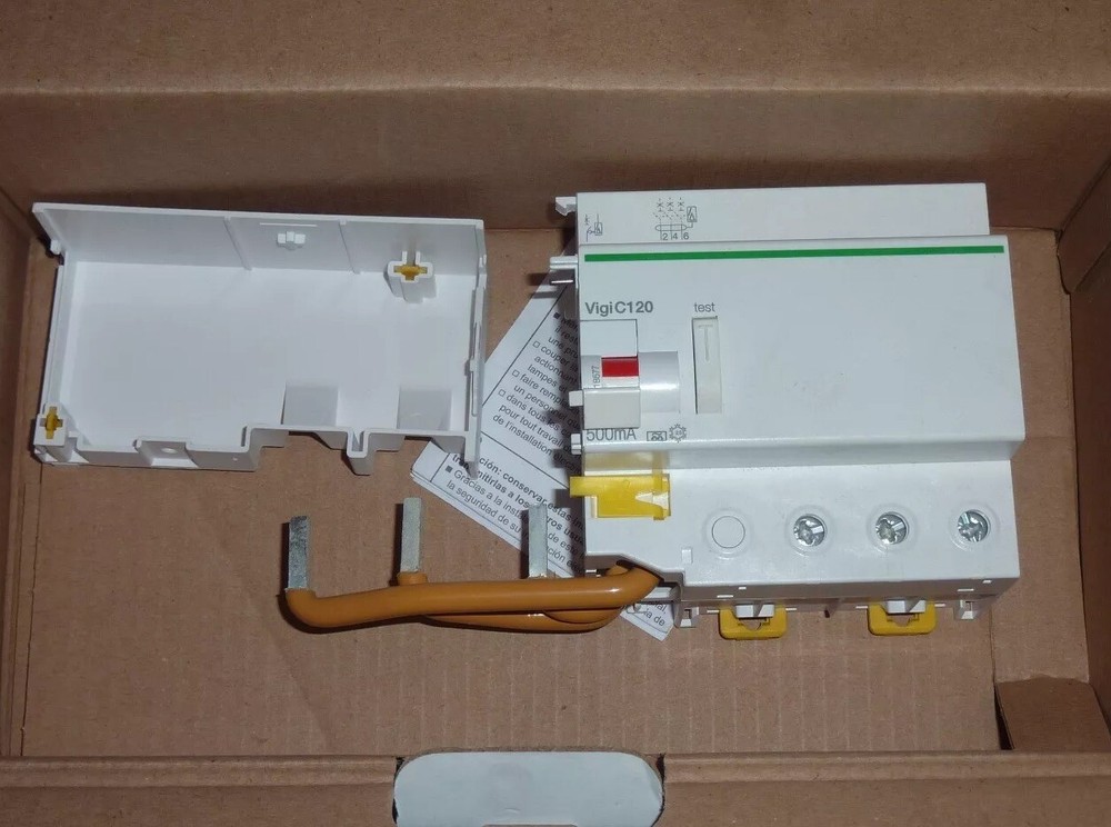 Schneider Telemecanique Residual Current Module A9N18577 AARDLEKBLOK 3P 125A 500MA