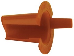 L.H. Dottie 1, 3/8″, Red, Polyethylene, Push-In, Anti-Short Bushing, 1pc
