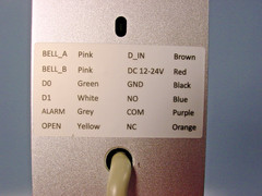 *Retekess F1212D Keypad Access Control 125Khz Proximity Anti-vandal Waterproof