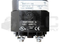 ALLEN BRADLEY 800T-PA16A /T PUSH BUTTON W/ GUARD W/ 800T-N326 /A W/ 800T-XA /D