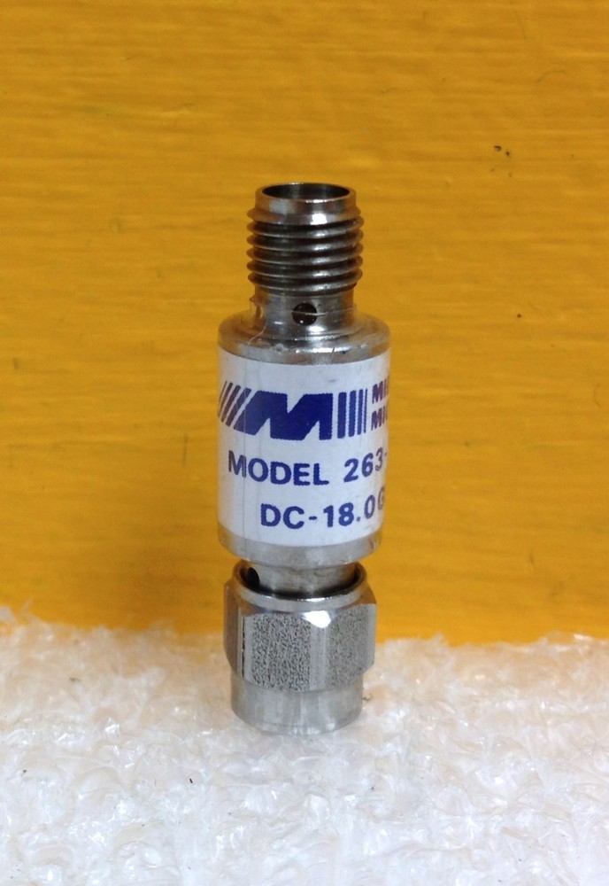 Midwest Microwave 263-5 DC to 18.0 GHz, 5dB, 2 W, SMA, Fixed Coaxial Attenuator