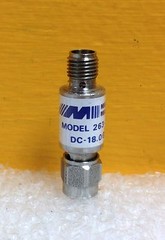Midwest Microwave 263-5 DC to 18.0 GHz, 5dB, 2 W, SMA, Fixed Coaxial Attenuator