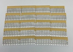 Weidmuller 1608940000 ZQV 2.5/10 Yellow Contactor Cross Connector (20 Pieces)