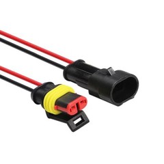 Screw Locking Metal Panel Mount Socket DC Power Connector Female Plug 2.1×5.5mm