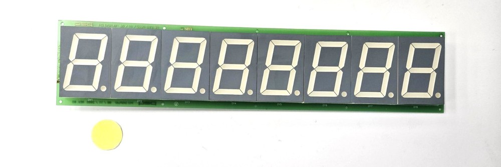 UNBRANDED 8 LED NUMBER DISPLAY